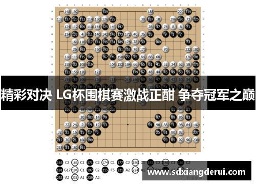精彩对决 LG杯围棋赛激战正酣 争夺冠军之巅